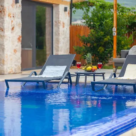 Agavilla1 Kasta Havuzlu Korunakli Muestakil Villa Kas
